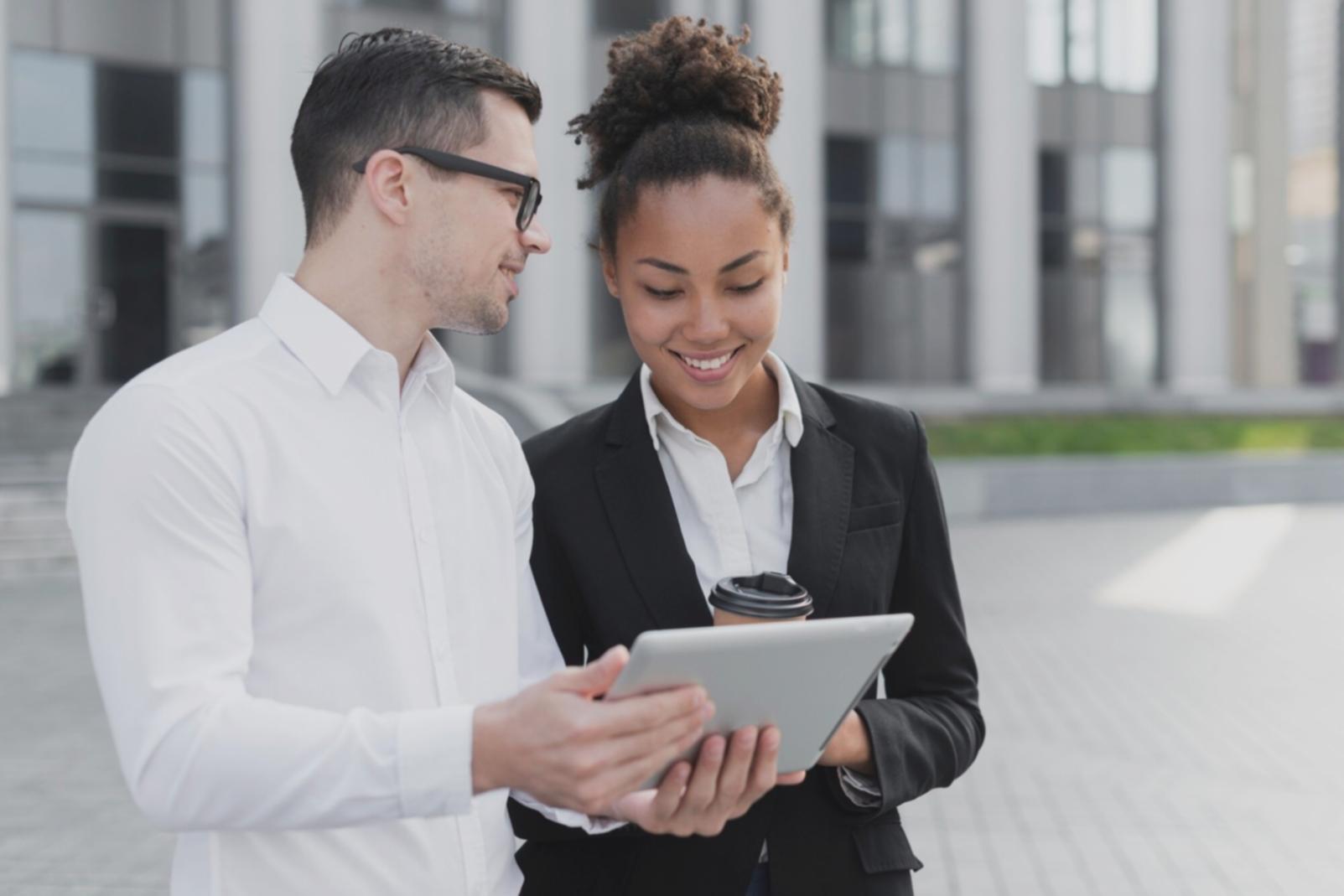 Praktische IT-Schulung am Arbeitsplatz